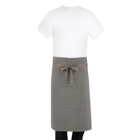 Southside Cotton Canvas Bistro Apron Khaki BA164 - Whisk Hospitality - BA164