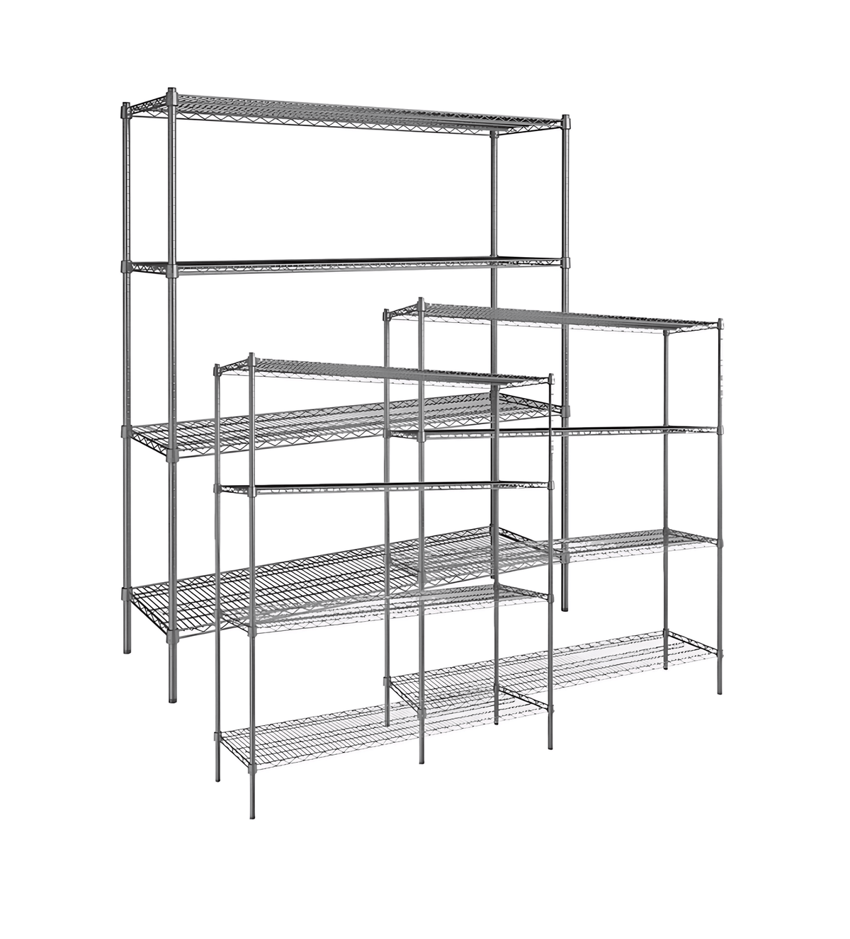 Storage Rack(4 Tiers) - 1524(L)*457(W)*1828(H)mm - Whisk Hospitality - 630470