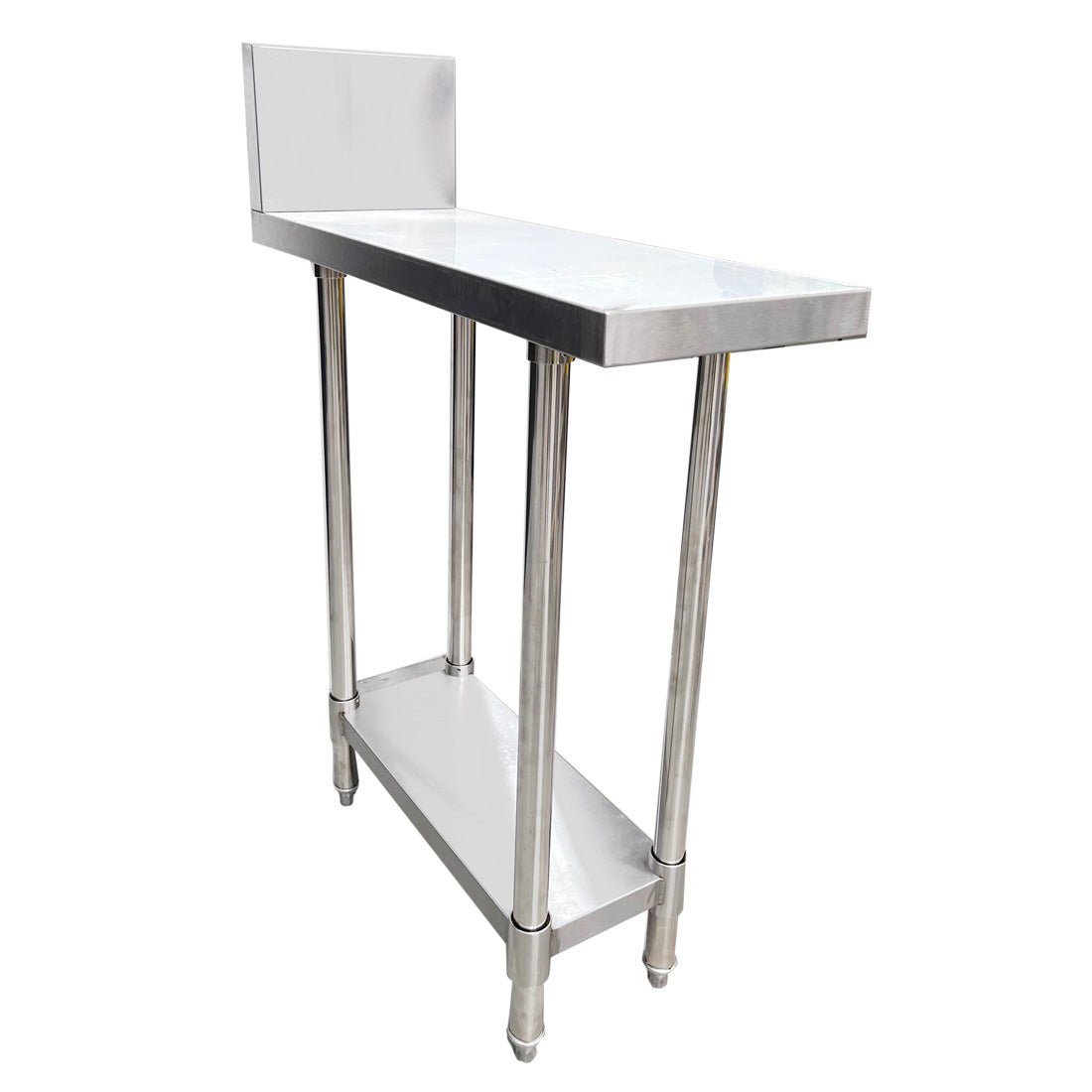 WBB-0300R Stainless Steel Kitchen Infill Bench with Splashback - Whisk Hospitality - WBB-0300R