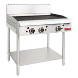 Thor Gas Char Broiler 36" - Radiant manual controls w/flame fail NG TR - CBR236F NG GH104 - N - Whisk Hospitality - GH104-N