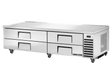 True Refrigeration Under - Equipment Refrigerator 4 Drawers - TRCB - 82 - HC - Whisk Hospitality - TRCB-82-HC