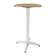 Bolero Ash Top Poseur Table - 600mm dia GR332 - Whisk Hospitality - GR332