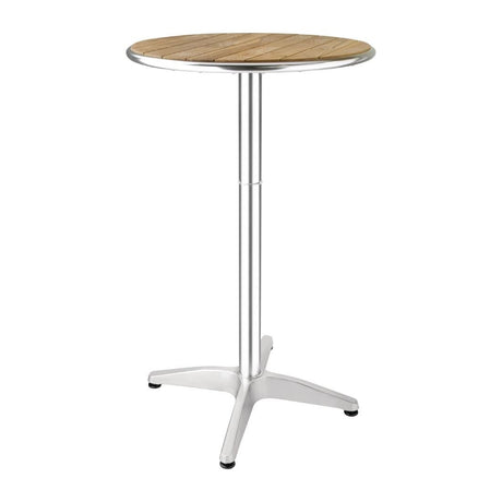 Bolero Ash Top Poseur Table - 600mm dia GR332 - Whisk Hospitality - GR332