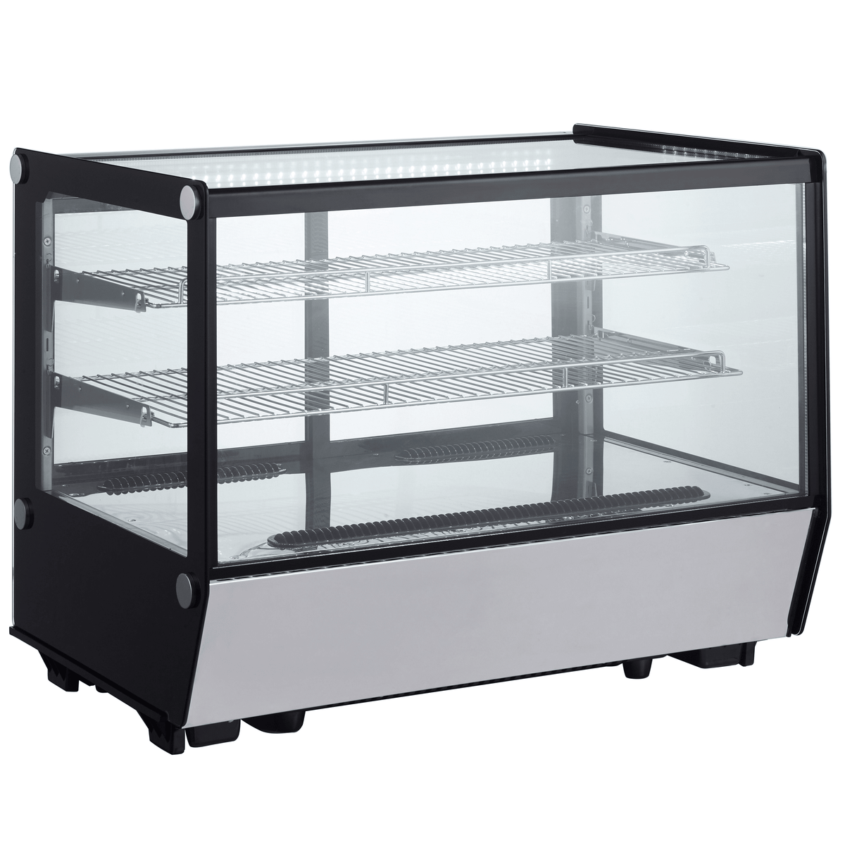 Verona 90R 160L Counter Top Refrigerated Display - Stainless Steel - Whisk Hospitality - 90R-SS