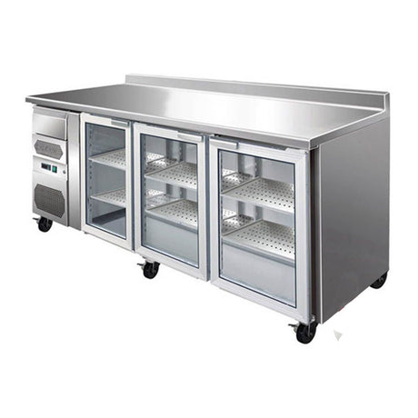CM20G TROPICALISED Three Door Bar Fridge - Whisk Hospitality - CM20G