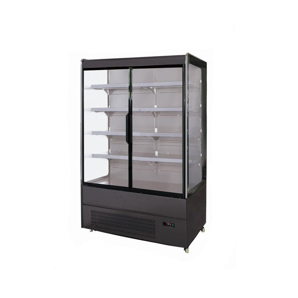 Bonvue 4 Shelves Open Chiller with Tempered Glass Doors - OD-1580P - Whisk Hospitality - OD-1580P
