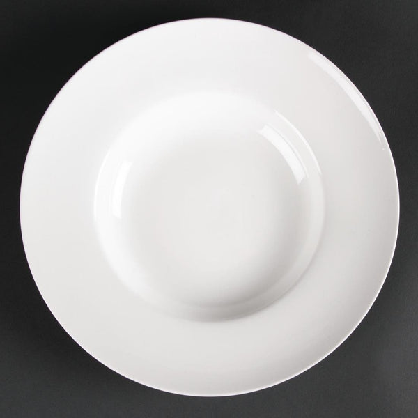 Olympia Lumina Pasta/Soup Bowl Medium - 260mm 10 1/4'' (Box 4) CD636 - Whisk Hospitality - CD636