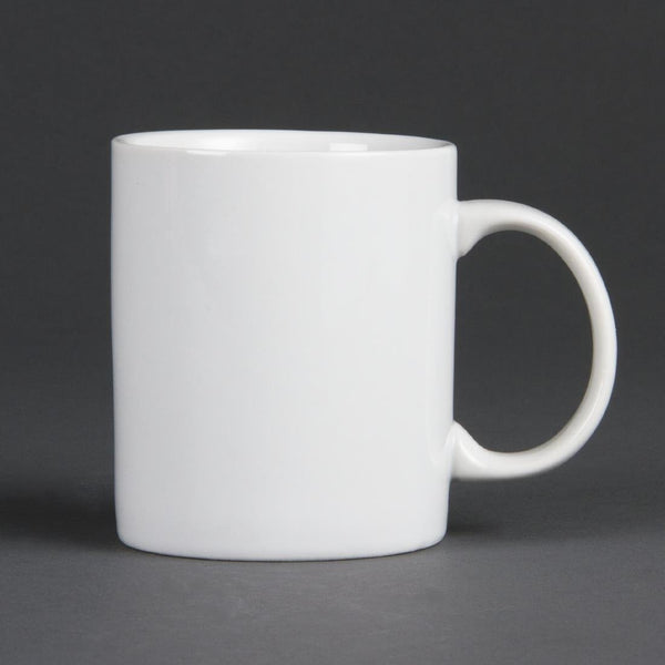 Olympia Whiteware Standard Mug - 10oz (Box 12) CB466 - Whisk Hospitality - CB466