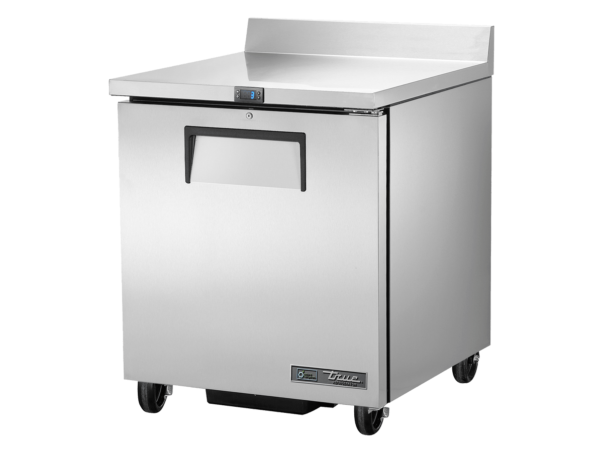 True Refrigeration Worktop Counter Refrigerator 1 Solid Swing Door - TWT - 27 - HC - Whisk Hospitality - TWT-27-HC