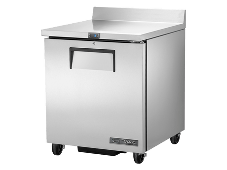 True Refrigeration Worktop Counter Refrigerator 1 Solid Swing Door - TWT - 27 - HC - Whisk Hospitality - TWT-27-HC