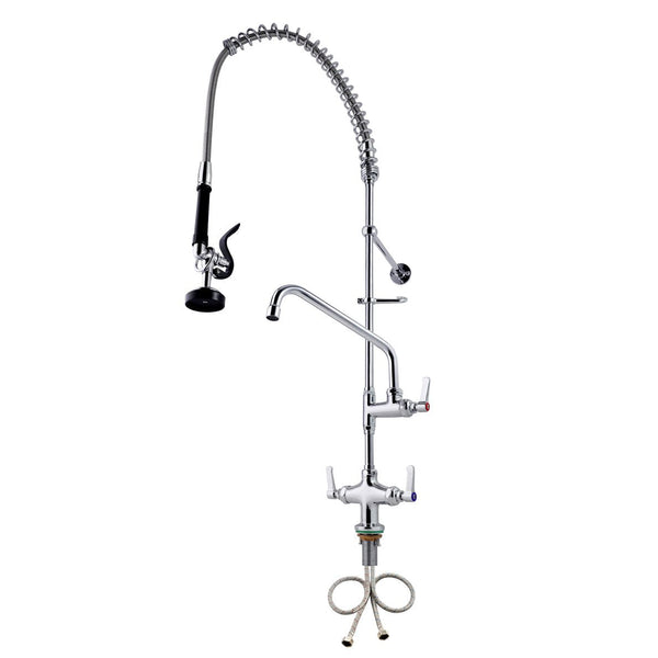Commercial Faucet with Pre-Rinse Sprayer - 1193*420*355mm Bench Top - Whisk Hospitality - 622117