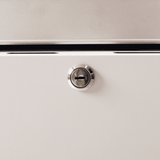 Bromic Upright Display Fridge - 960L - 2 Doors - Flat Glass - Cassette - White - Whisk Hospitality - GM1000LWCAS