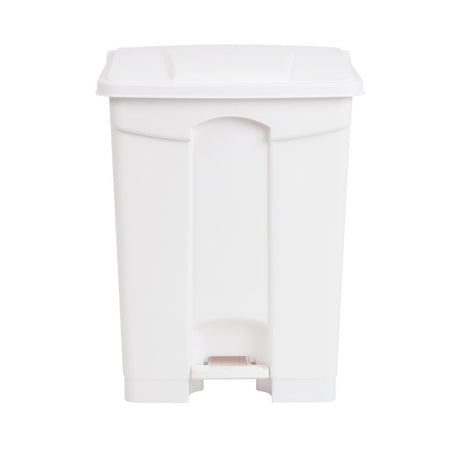 Jantex Kitchen Pedal Bin White - 65Ltr DC711 - Whisk Hospitality - DC711