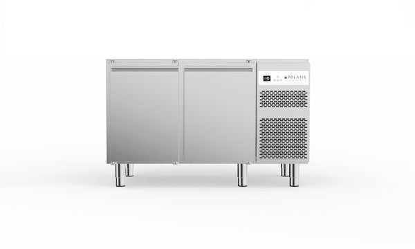 POLARIS 186L Capacity Two Door Refrigerated Table | Self Contained | -2°C to +8°C T25-02 TNN H710 S - Whisk Hospitality - T25-02 TNN H710 S