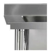 Mixrite STAINLESS STEEL DISHWASHER SINGLE INLET SINK 1 WSS16120R - Whisk Hospitality - WSS16120R