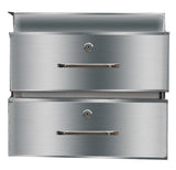 Stainless Steel Double Drawer 480x503x410 DR - 02/A - Whisk Hospitality - DR-02/A