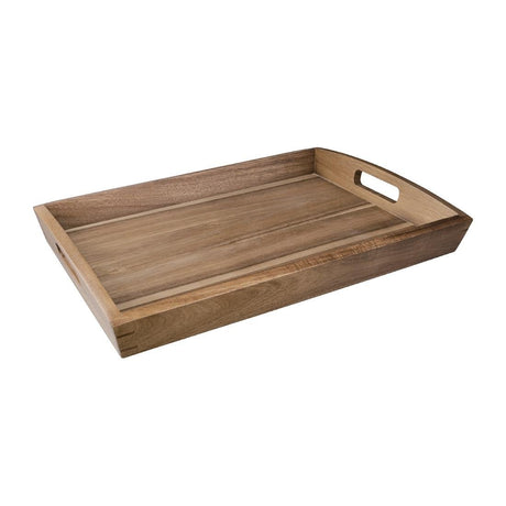 Olympia Acacia Serving Tray 510x350x70mm GM266 - Whisk Hospitality - GM266