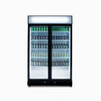 Bromic Upright Display Fridge - 885L - 2 Doors - Flat Glass - Black GM0900LBECO - NR - Whisk Hospitality - GM0900LBECO-NR