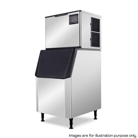 AG Free Standing Modular Ice Machine Cube Ice - 225Kg/24Hr ICE227 - Whisk Hospitality - ICE227