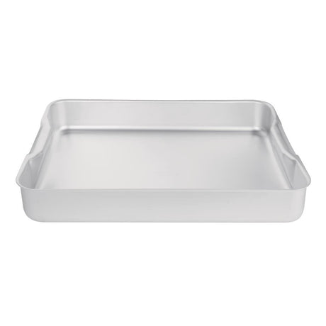 Vogue Roasting Dish Aluminium - 470x355x70mm 18 1/2x14x2 3/4" K425 - Whisk Hospitality - K425