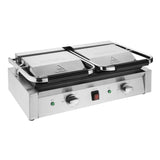 Apuro Bistro Contact Grill - Double (Ribbed/Ribbed) CU604 - A - Whisk Hospitality - CU604-A