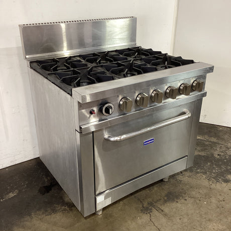 Gasmax GBS6TS 6 Burner Range Oven - Whisk Hospitality - 862323
