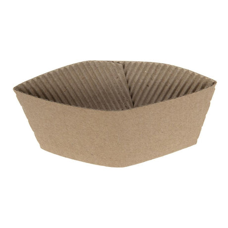 Fiesta Recyclable Cup Sleeve for 8oz Cup (Pack 1000) GD328 - Whisk Hospitality - GD328