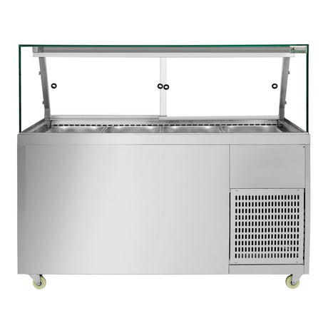 Thermaster Cold Salad & Noodle Bar 4x1/1 GN Pans PG150FA - XG - Whisk Hospitality - PG150FA-XG