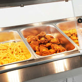 Thermaster Wet and Dry Bain Marie Display 4x1/1 GN Pans - PG150FE - XG - Whisk Hospitality - PG150FE-XG