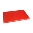 Hygiplas Extra Thick High Density Chopping Board Red - 450x300x25mm J034 - Whisk Hospitality - J034
