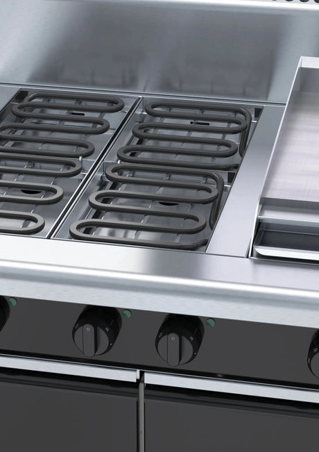 Waldorf Bold Rnb8603E Cd 900Mm Electric Cooktop Cabinet Base - Whisk Hospitality - RNB8603E-CD