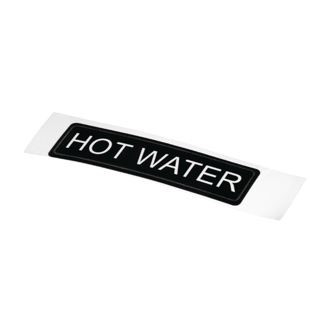 Airpot Hot Water Label K705 - Whisk Hospitality - K705
