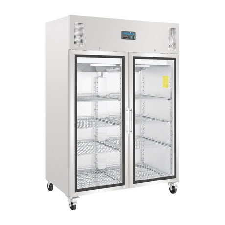 Polar G - Series Gastro Display Glass Door Fridge - 1200Ltr GH219 - A - Whisk Hospitality - GH219-A