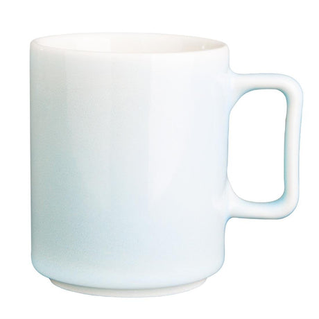 Olympia Fondant Mug Aqua - 340ml 11.5fl oz (Box 6) CU178 - Whisk Hospitality - CU178