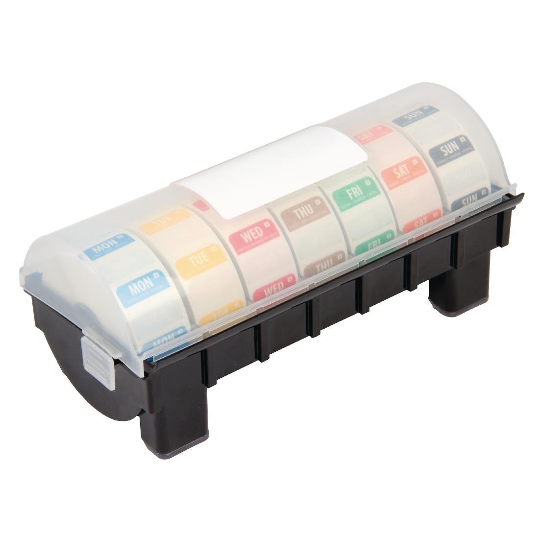Hygiplas Day of the week Dissolvable labels starter Kit 1'' (inc Dispenser) GH474 - Whisk Hospitality - GH474