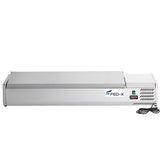 FED - X Salad Bench with Stainless Steel Lid - XVRX1500/380S - Whisk Hospitality - XVRX1500/380S