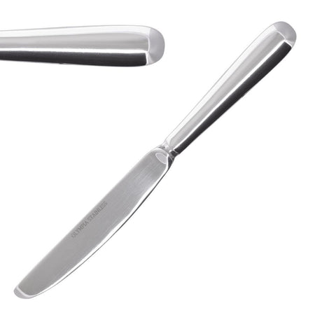 Olympia Olympia Baguette Table Knife St/St (Box 12) D595 - Whisk Hospitality - D595