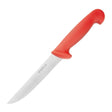 Hygiplas Boning Knife Stiff Blade Red - 6" C890 - Whisk Hospitality - C890
