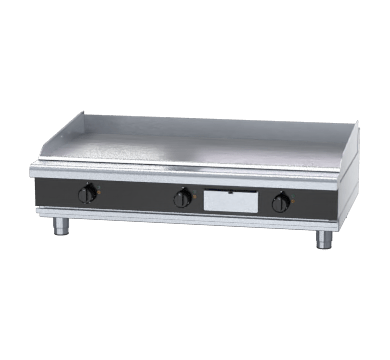 Waldorf Bold Gplb8120E B 1200Mm Electric Griddle Low Back Version Bench Model - Whisk Hospitality - GPLB8120E-B