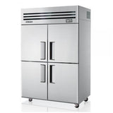 Skipio SRT45 - 4 Double Split Door Upright Storage Fridge 1210 Ltr - Whisk Hospitality - SRT45-4
