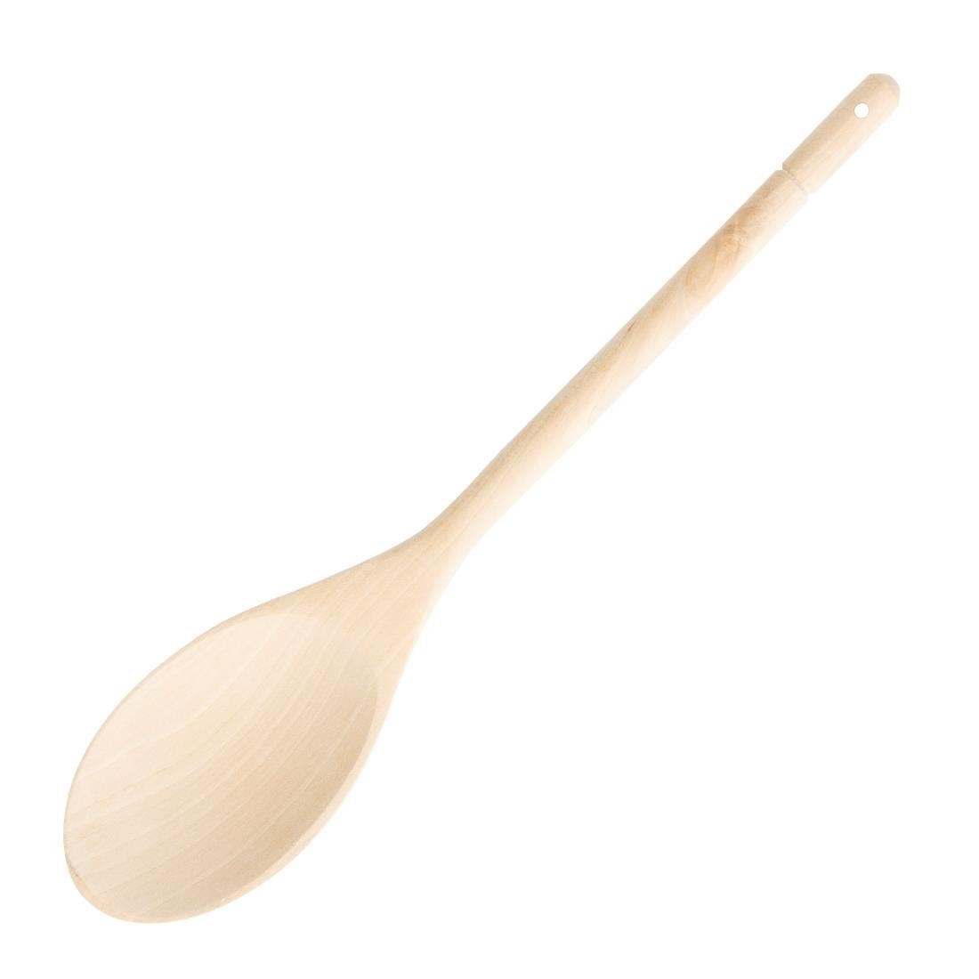Vogue Wooden Spoon - 254mm 10" D649 - Whisk Hospitality - D649
