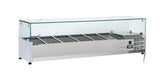 Anvil 1500 Glass Refrigerated Ingredient Well VRX1500 - Whisk Hospitality - VRX1500
