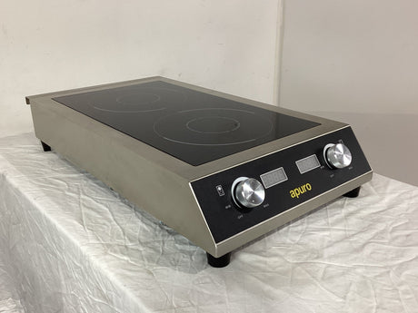 Apuro GF239-A Double Induction Cooktop - Whisk Hospitality - 893104