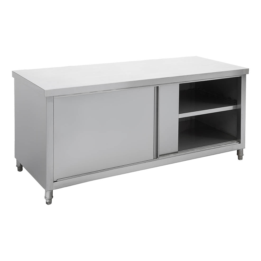 STHT6 - 1200 - H Kitchen Tidy Pass - Thru Workbench Cabinet - Whisk Hospitality - STHT6-1200-H
