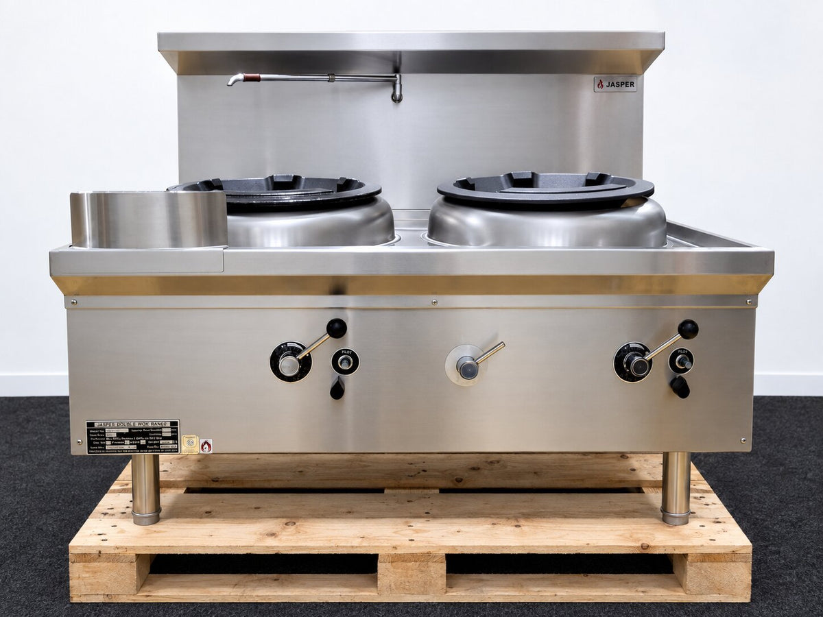 Jasper JA-2DB-N Double Wok Burner - Whisk Hospitality - 892156