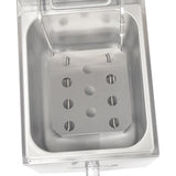 Apuro Single Fryer with Timer - 1x8Ltr - 2.9kW FC374 - A - Whisk Hospitality - FC374-A