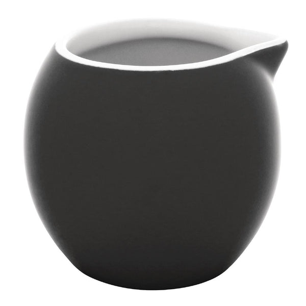 Olympia Cafe Milk Jug Charcoal - 70ml (Box 6) CM757 - Whisk Hospitality - CM757