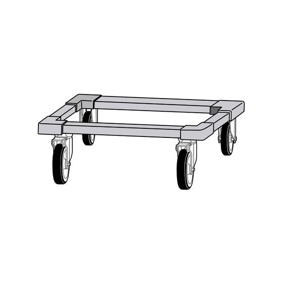 MODULINE Frame with Castors (2 + 2 with Brake) ATR003 - Whisk Hospitality - ATR003