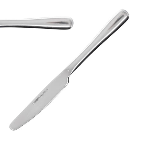 Olympia Buckingham Table Knife St/St 18/0 (Box 12) U875 - Whisk Hospitality - U875