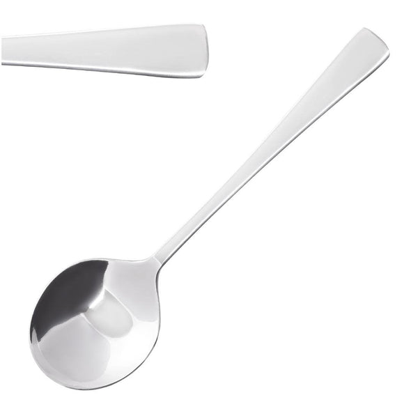 Olympia Clifton Soup Spoon St/St (Box 12) C445 - Whisk Hospitality - C445